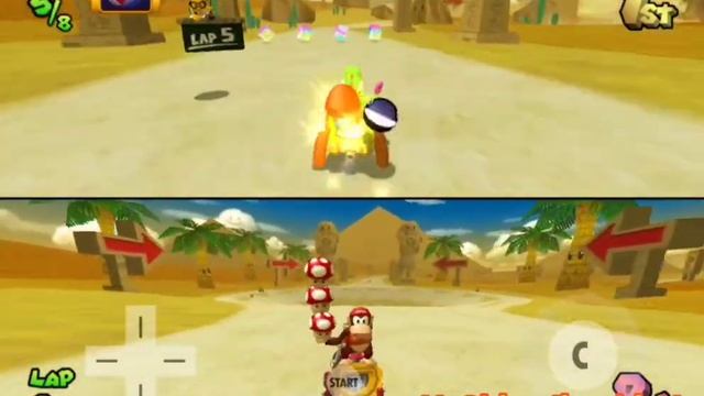 MKDD: Purely Chaos Items (Round 61) - Dry Dry Desert смотреть онлайн