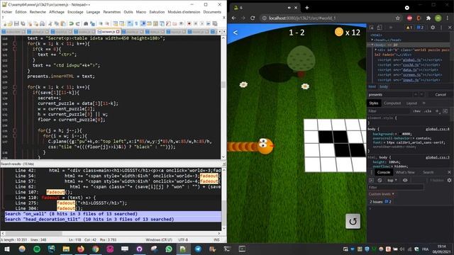 js13k 2021 day 27 (better 3D controls, easter-egg) смотреть онлайн