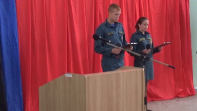 17 08 31 Посвящение в студенты МЧС смотреть онлайн