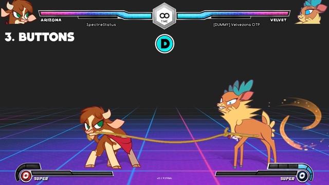 Them's Fightin' Herds - Basic Controls смотреть онлайн