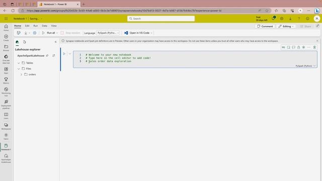 How To Use Apache Spark In Microsoft Fabric? | MS  Fabric Tutorial #fabric #powerbi #apachespark