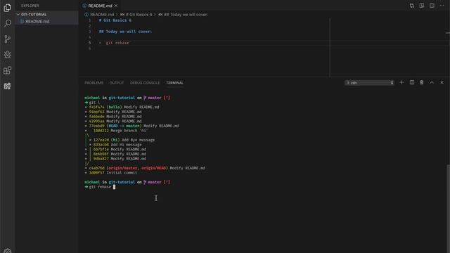 Git Basics 10: Reset, Rebase смотреть онлайн