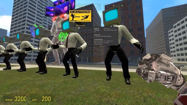 TITAN PC MAN TEAM VS SKIBIDI DOP TOILET ARMY In Garry's Mod! смотреть онлайн