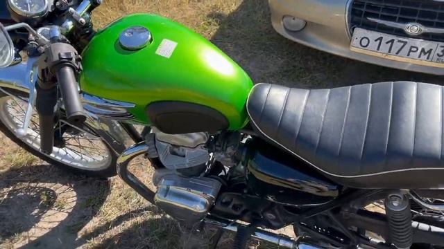 Обзор классического мотоцикла Kawasaki W 400 смотреть онлайн