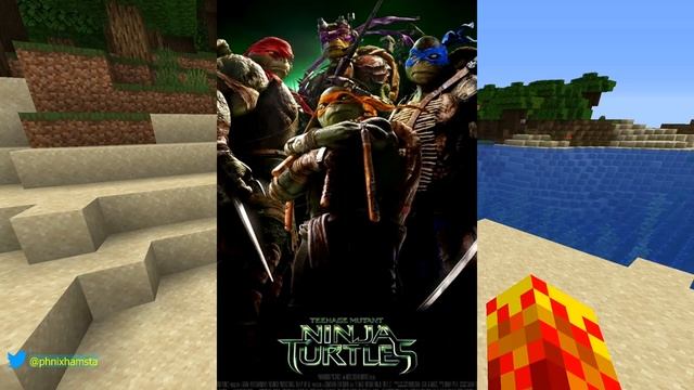 I changed Turtles into Ninja Turtles in Minecraft смотреть онлайн