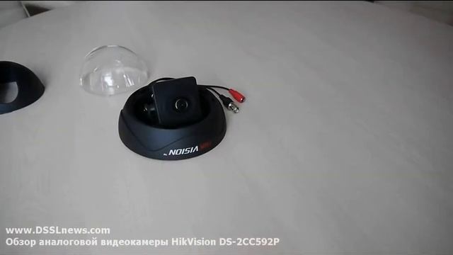 Обзор аналоговой видеокамеры HikVision DS-2CC592P смотреть онлайн