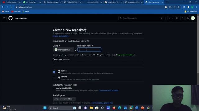 Tugas PBO Git dan Github, Muhammad Izzad Akmal Maresca, NPM 22753091 смотреть онлайн