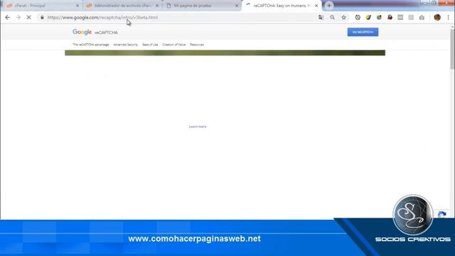 Cómo insertar el ReCaptcha de google en un formulario html смотреть онлайн