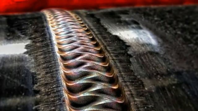 Показательная сварка труб аргоном красивые швы бабочкой американкой TIG welding смотреть онлайн