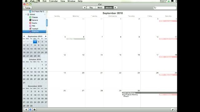 iCal Importing Schedules смотреть онлайн