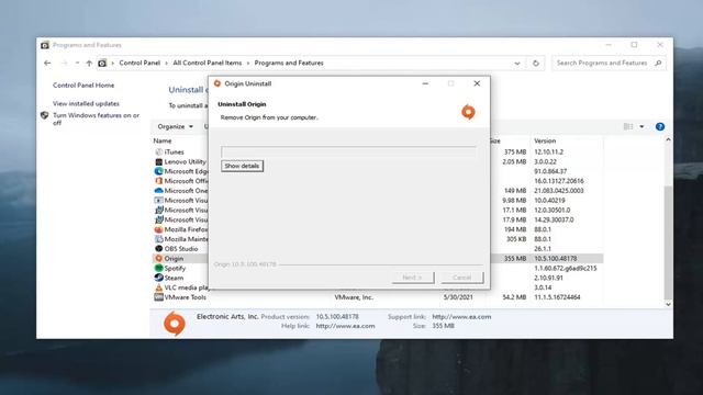 How to Uninstall Origin for Windows 11/10/8/7 [Solution] смотреть онлайн