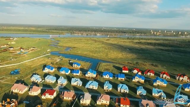 “ Волжский берег ” – коттеджный поселок в городе Дубна смотреть онлайн