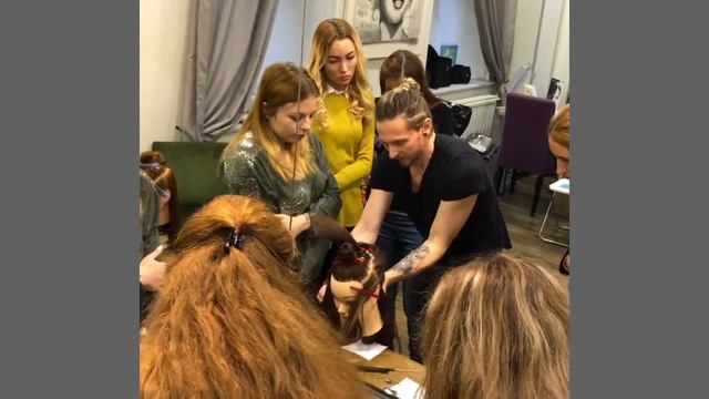 Отработка итальянской технологии наращивания волос смотреть онлайн