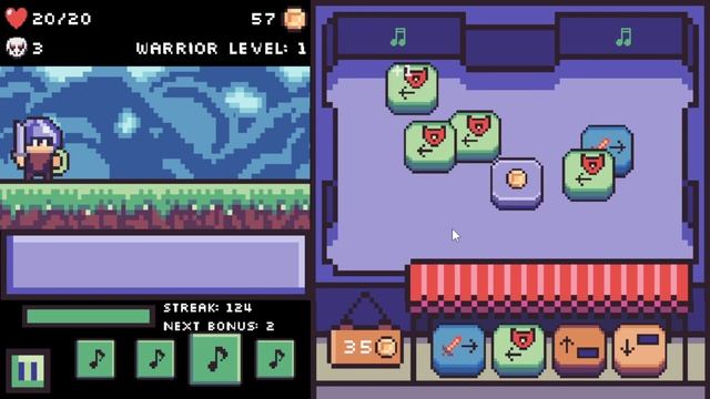 Button Warrior Gameplay Video - #githubgameoff смотреть онлайн