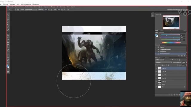 ✎КАК БЫСТРО СДЕЛАТЬ СВОЙ РИСУНОК ЛУЧШЕ✎Накладываем эффекты в фотошопе✎ КАК НАРИСОВАТЬ✎ смотреть онлайн
