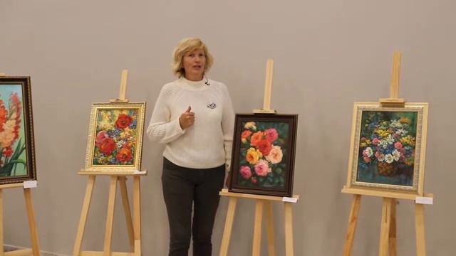 "От Волги до Кубани" .Выставка живописи Гелены Тюриной, г. Астрахань (начало работы). смотреть онлайн