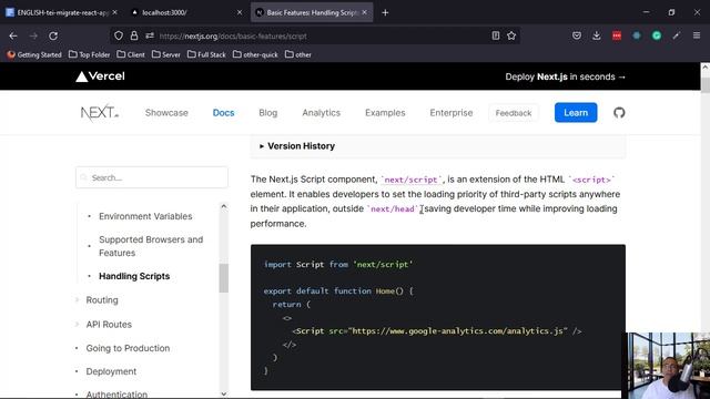 Use next.js Script component for better performance смотреть онлайн