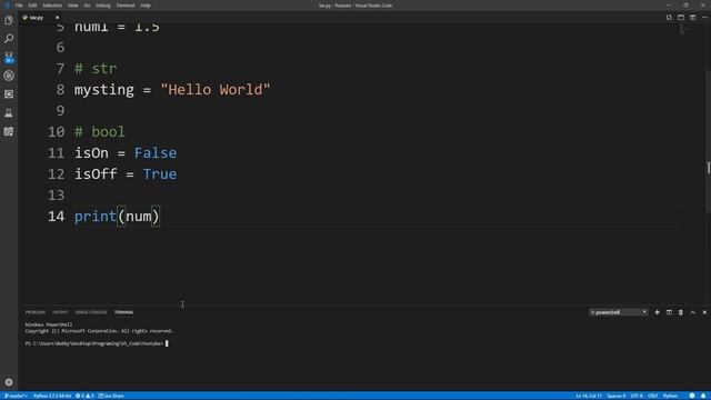 Bobby Stout - Intro into Python Variables and Operators смотреть онлайн