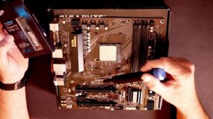 How to install a NVME m 2 drive on the gigabyte B550M DS3H motherboard