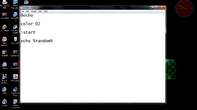 Notepad Tricks Tutorial: The Fake Matrix/Virus смотреть онлайн