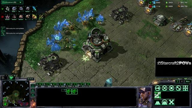 SC2 HotS - DreamHack Open 2013 - TLO vs LucifroN - Consolation Match - Map 2 - Whirlwind - LucifroN смотреть онлайн