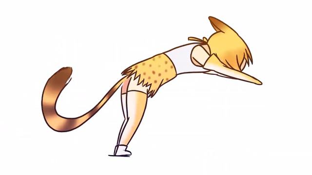 Serval be Running - Animation смотреть онлайн