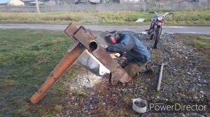 Постройка самодельного Куна на МТЗ 82,начало положено