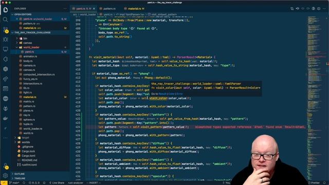 The Ray Tracer Challenge - 026 - Pattern in Yaml смотреть онлайн