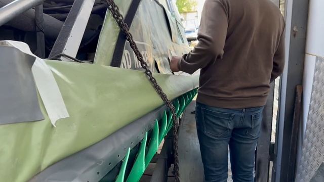 Ремонт аэролодки . смотреть онлайн