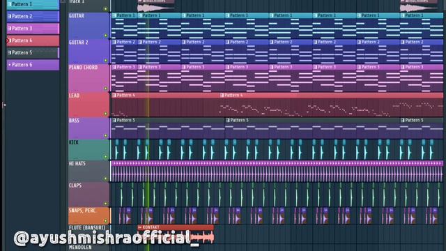 Waliaan (Harnoor) The Kidd Fl Studio Instrumental Karaoke Cover | Piano Cover | FLP смотреть онлайн