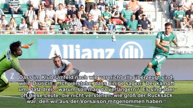 Warum Rapid den Vertrag mit Trainer Djuricin verlängern wird смотреть онлайн