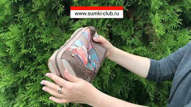 Маленькая косметичка клатч ANEKKE с ремешком смотреть онлайн