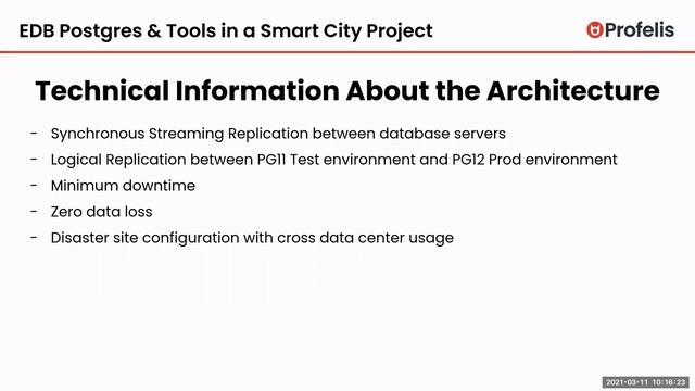 EDB Postgres Tools in a Smart City Project смотреть онлайн