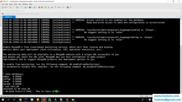 How to install MongoDB using Docker in google cloud compute engine? смотреть онлайн