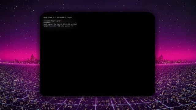 ArchLinux Установка Графической Оболочки