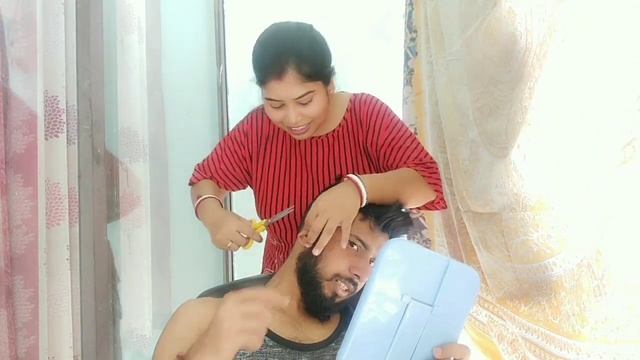 Finally Aaj Mouka Mila | Ye Kya Bana Diya Mujhe | Hair Cutting By Trimmer | Indian Vlogger Swarnal смотреть онлайн