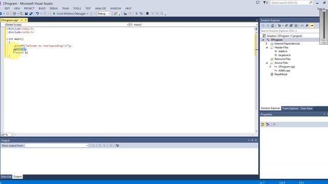 How to run C program in Microsoft Visual Studio 2013 смотреть онлайн