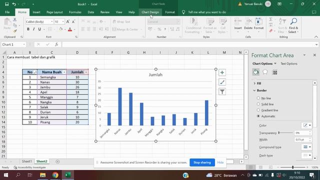 Tabel dan Grafik Excel untuk pemula смотреть онлайн