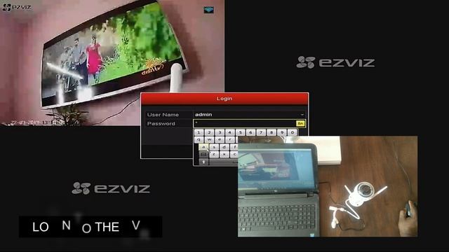 Ezviz C3W Husky outdoor wifi camera adding to Ezviz vault live NVR смотреть онлайн
