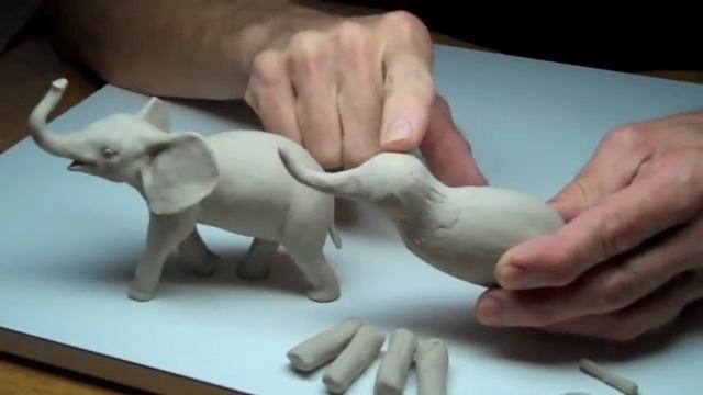 Learn Sculpting - Lesson 3, Part 1: Sculpt A Baby Elephant