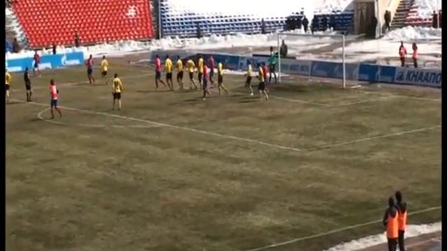 1:1 Удар Яркина после подачи углового Мурниным смотреть онлайн