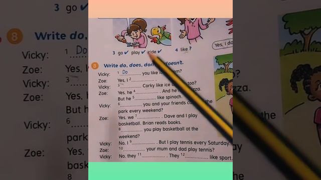 3rd grade (Grammar Time) present simple смотреть онлайн