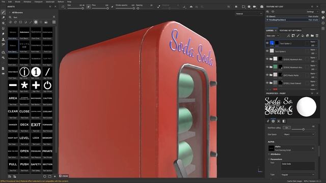 Substance Painter: Guide to Adding Text/Font and Alpha Design Logos смотреть онлайн