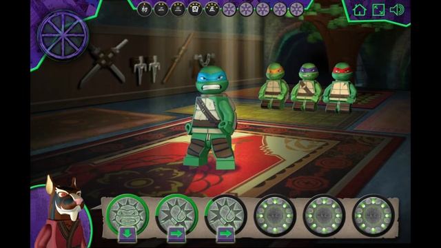 Old Nick Games - LEGO Teenage Mutant Ninja Turtles: Ninja Training смотреть онлайн