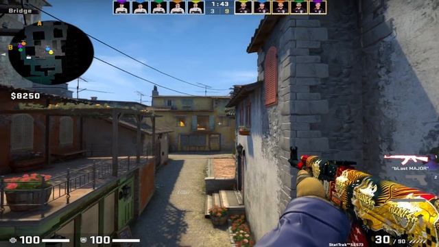 CSGO POV G2 huNter (24/13) vs FURIA (inferno) @ BLAST.tv Paris Major 2023 смотреть онлайн
