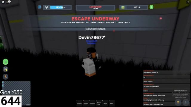 ?ROBLOX ESCAPE PLAN PLAYING WITH VIEWERS смотреть онлайн