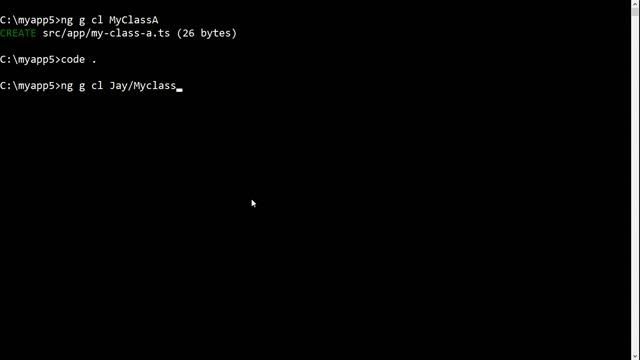 Angular CLI Class Interface and Enum смотреть онлайн