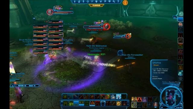 Star Wars: The Old Republic 16-man Terror from Beyond Story Mode Boss Fight 1 смотреть онлайн