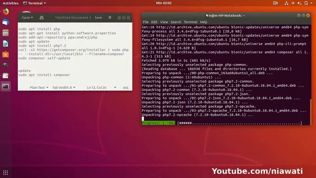 How To Install Composer Ubuntu in 18.04 смотреть онлайн