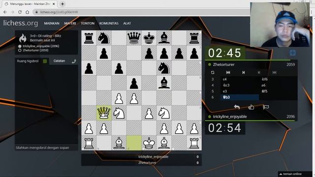 Tricky-line against awkward bishop move in the Slav defense:Chameleon Lines. Blitz game rating 205 смотреть онлайн